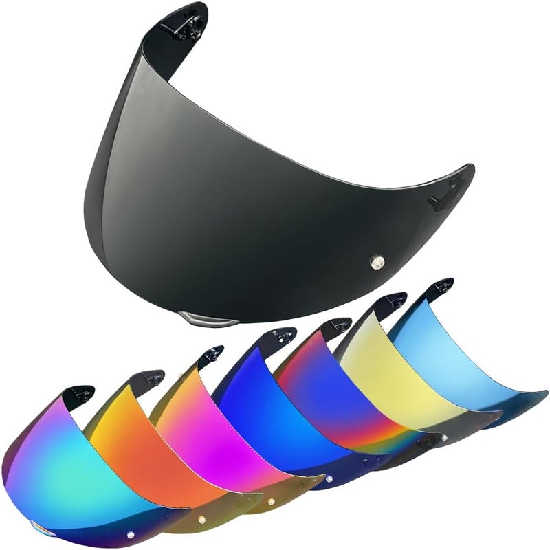 KAMAN Motorcycle Helmet Visor Shield for K1 K1S K3SV K5 K5S Sunscreen Capacetes Lens Cascos Accessories (Deep Smoke) - Image 1